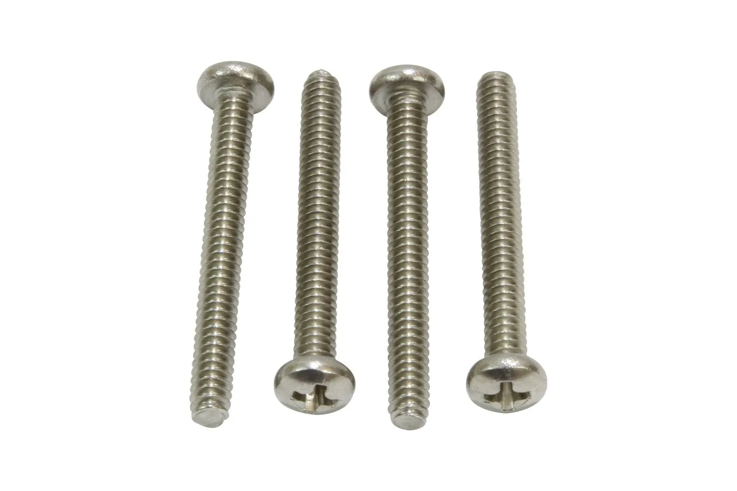 10-24 X 2-1/2" Stainless Pan Head Phillips Machine Screw (25 pc) 18-8 (304) Stainless