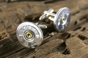 12 Gauge Shotgun Cufflinks