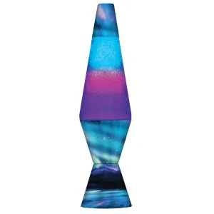 14.5" Northern Lights LAVA Lamp (Purple/Blue)