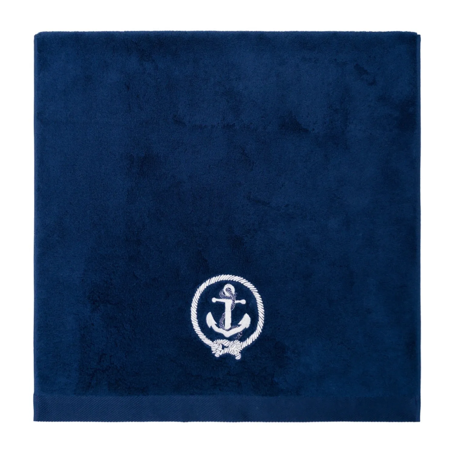 Anchor Embroidery Bath Towel