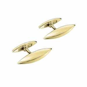 Arc Cufflinks - Yellow Gold Vermeil