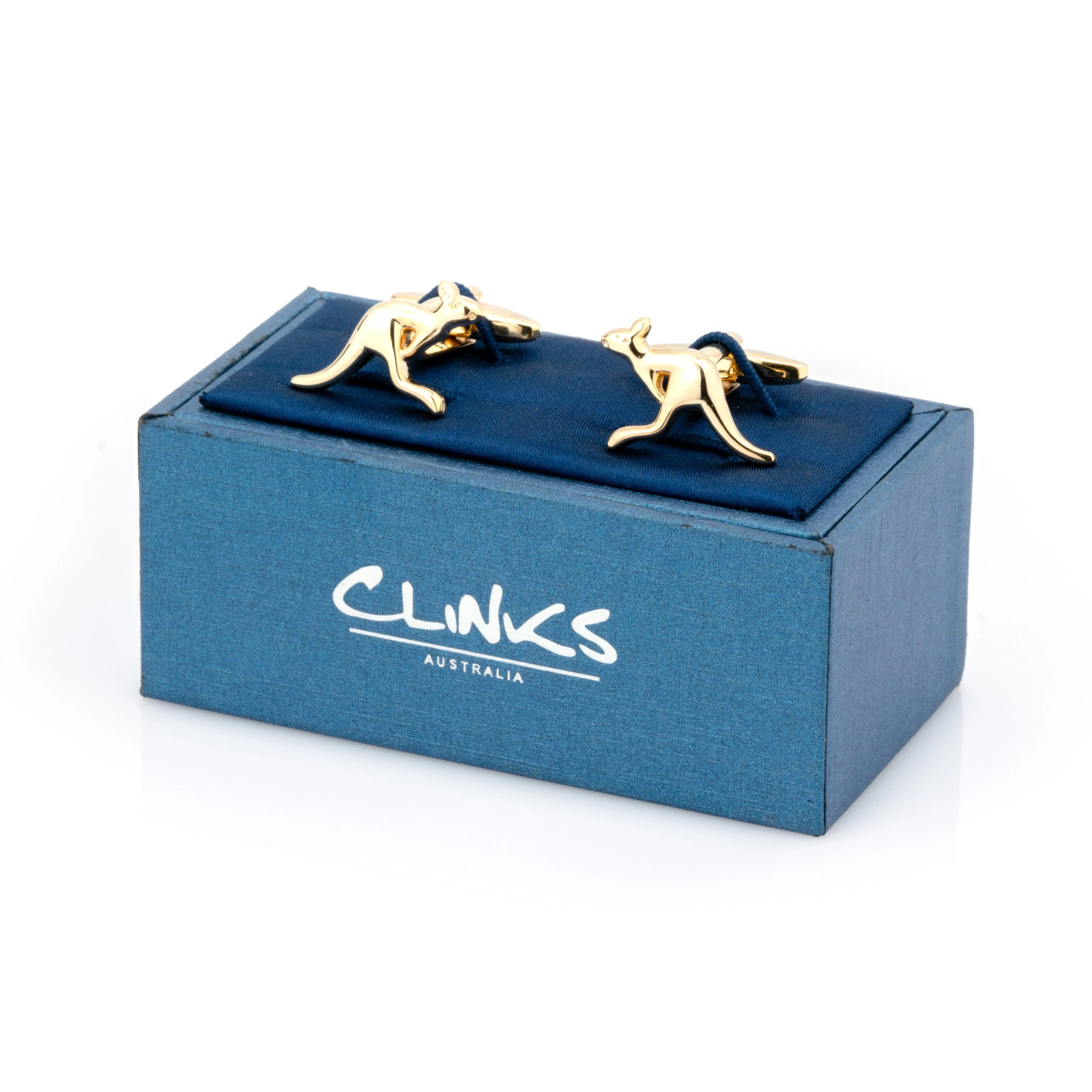 Australian Gold Kangaroo Cufflinks