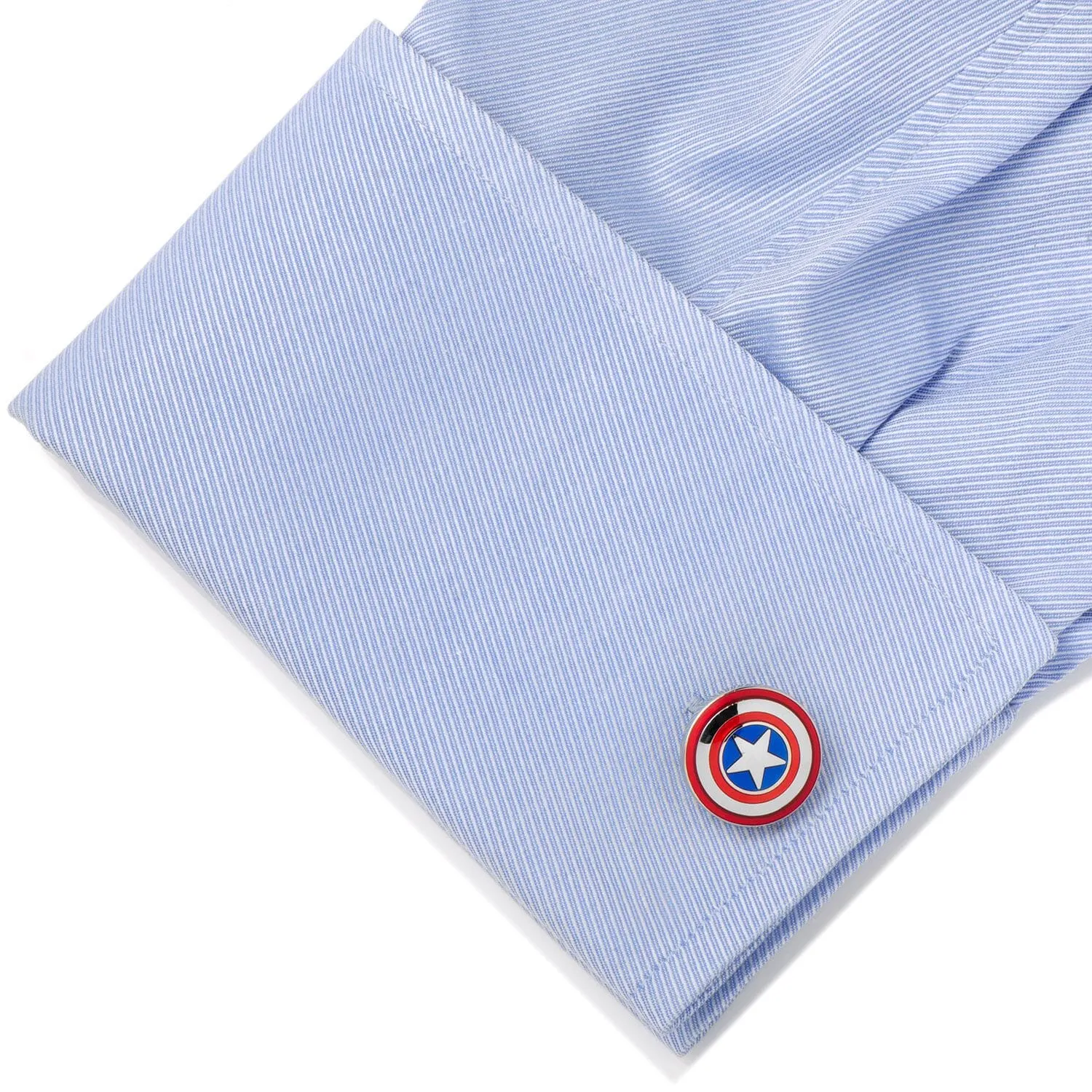 Avengers Captain America Shield Cufflinks