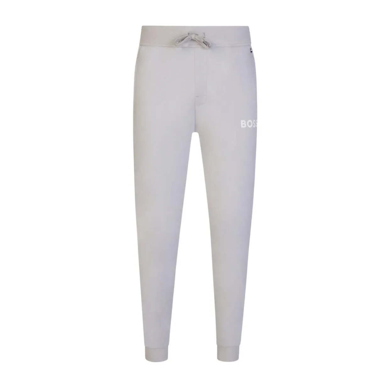 BOSS Printed Logo Grey Tracksuit Bottoms