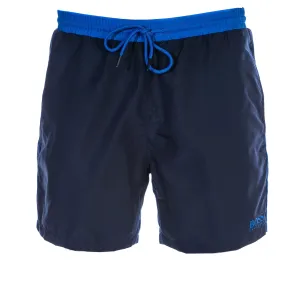 BOSS Starfish Swim Short in Navy