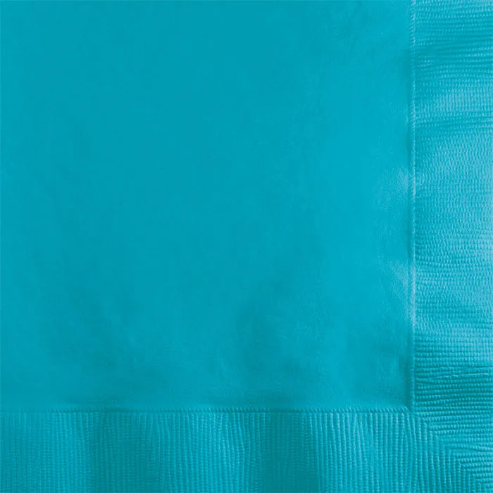 Bulk Bermuda Blue 2 Ply Beverage Napkins (600 per Case)