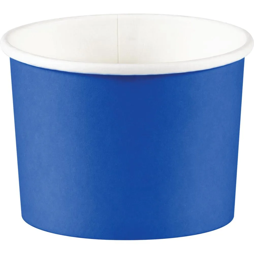 Bulk Cobalt Blue Paper Treat Cups (96 per Case)