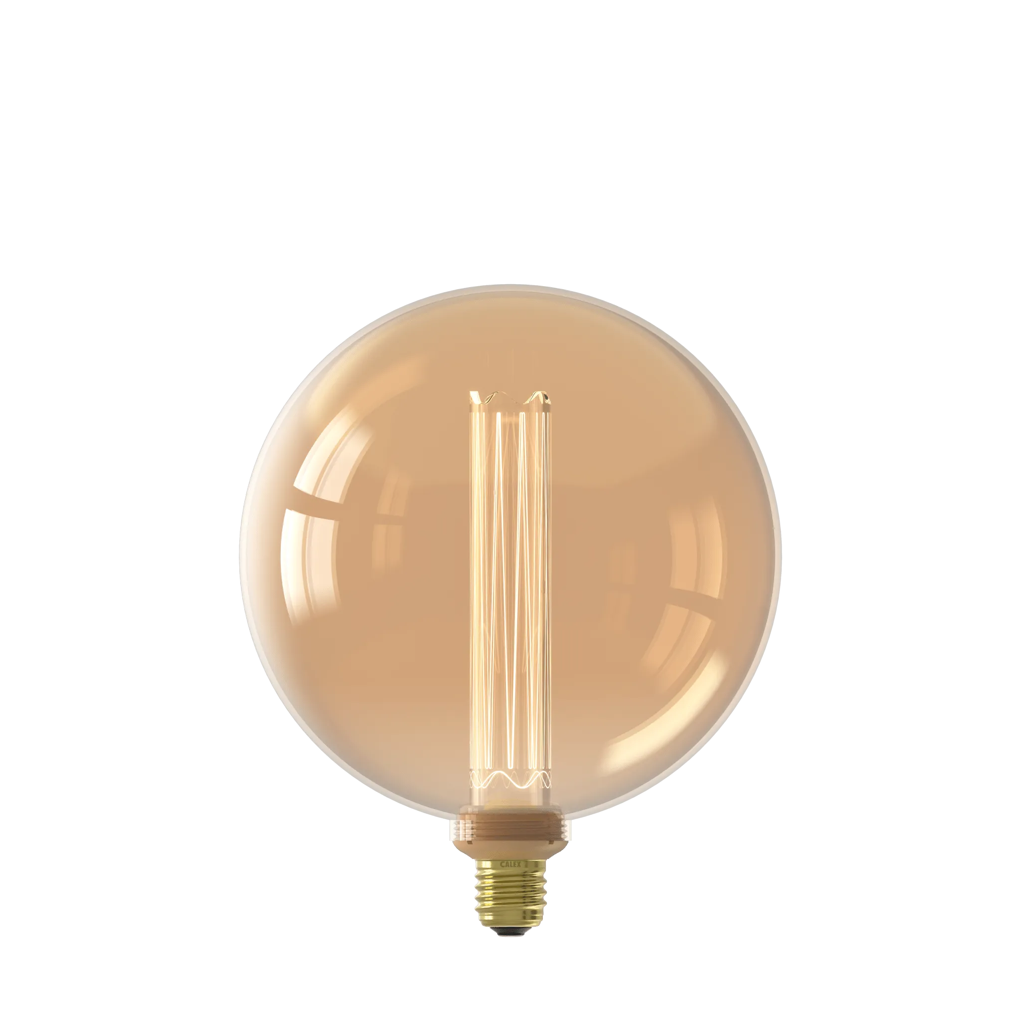 Calex Royal Kalmar Bulb - E27 - Filament - Gold - Warm White Light - 3.5W