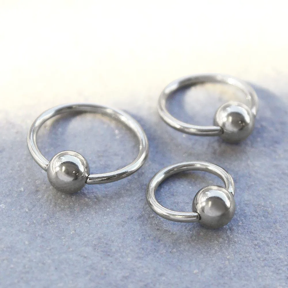 Captive Bead Ring Set