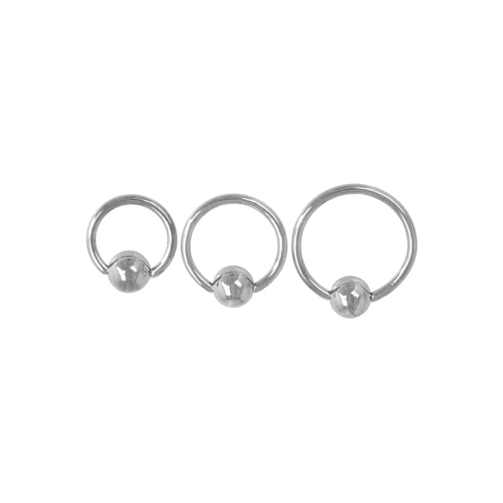 Captive Bead Ring Set