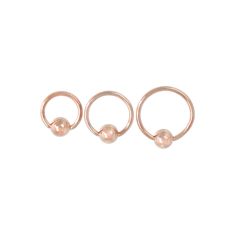 Captive Bead Ring Set