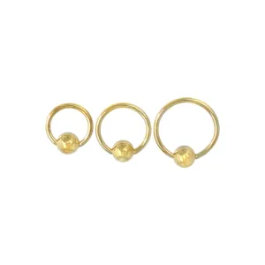 Captive Bead Ring Set