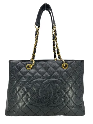 Chanel Caviar Leather GST Grand Shopping Tote Bag