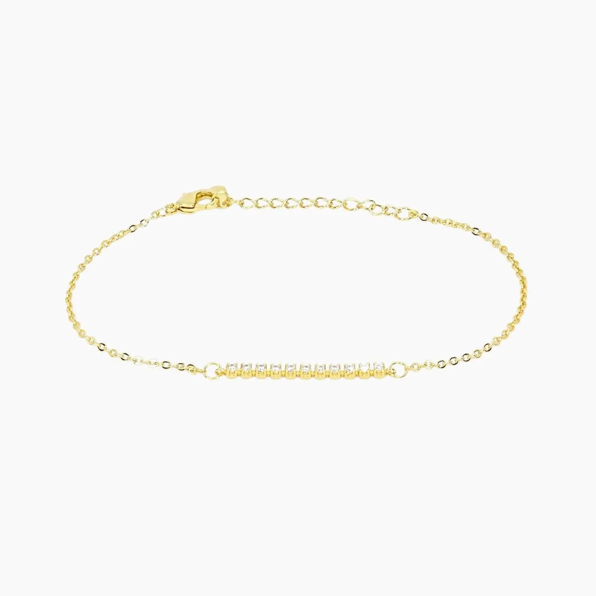 Charlotte CZ Bracelet (Gold)