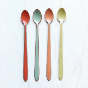 Colorful Enamel Spoon | Tall