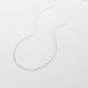 Cuban Chain Necklace | Sterling Silver