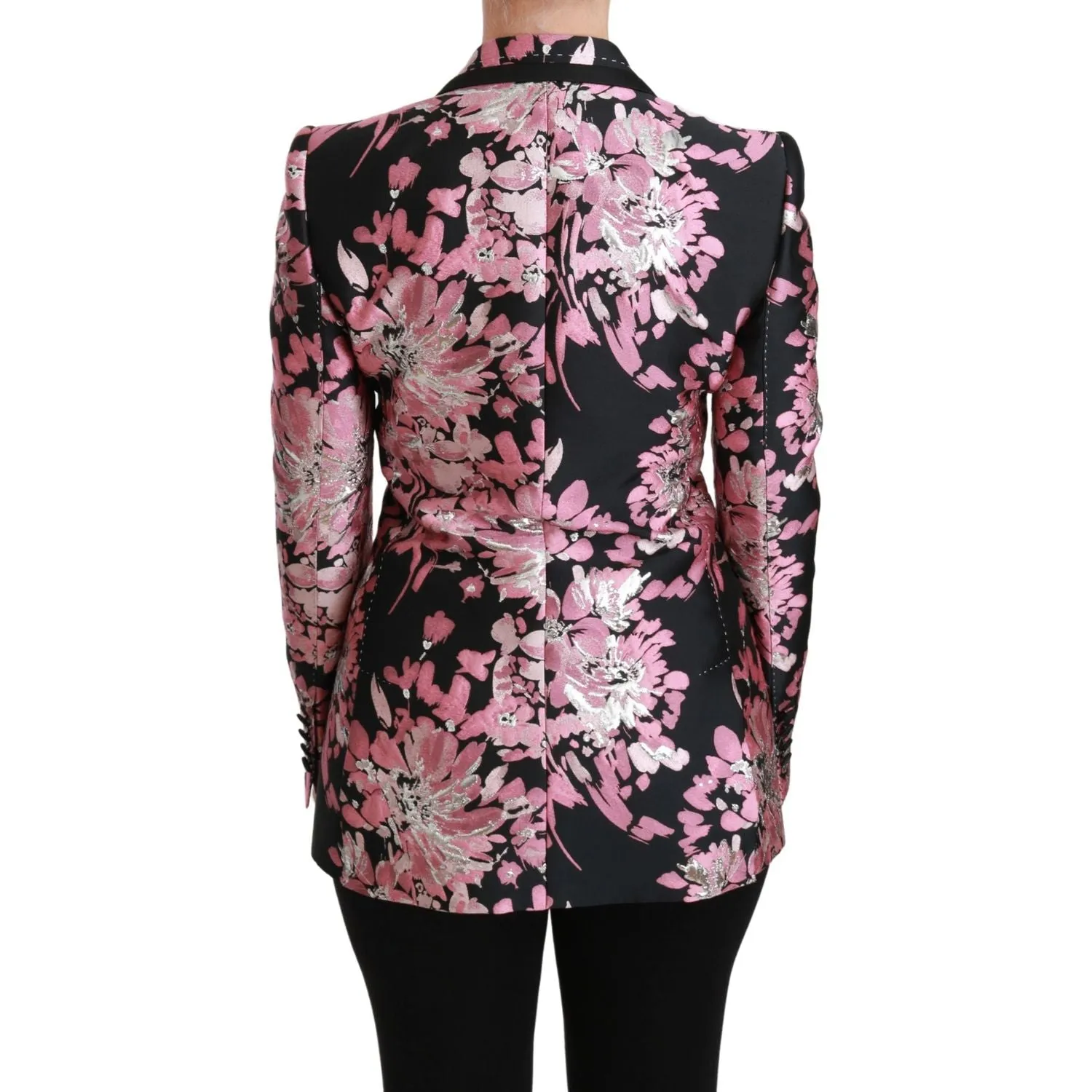 Dolce & Gabbana Elegant Floral Jacquard Blazer