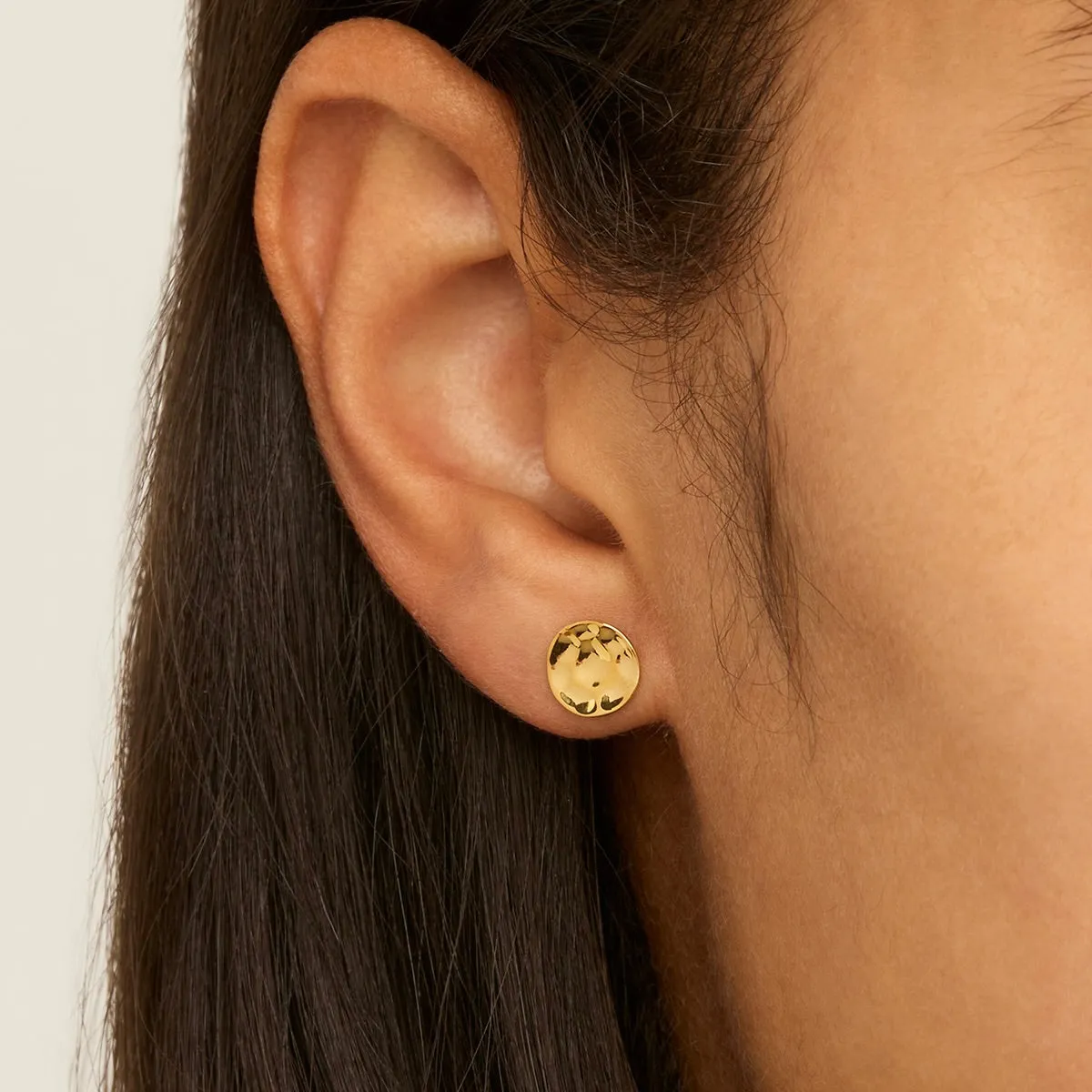 Double Beat Stud Earring