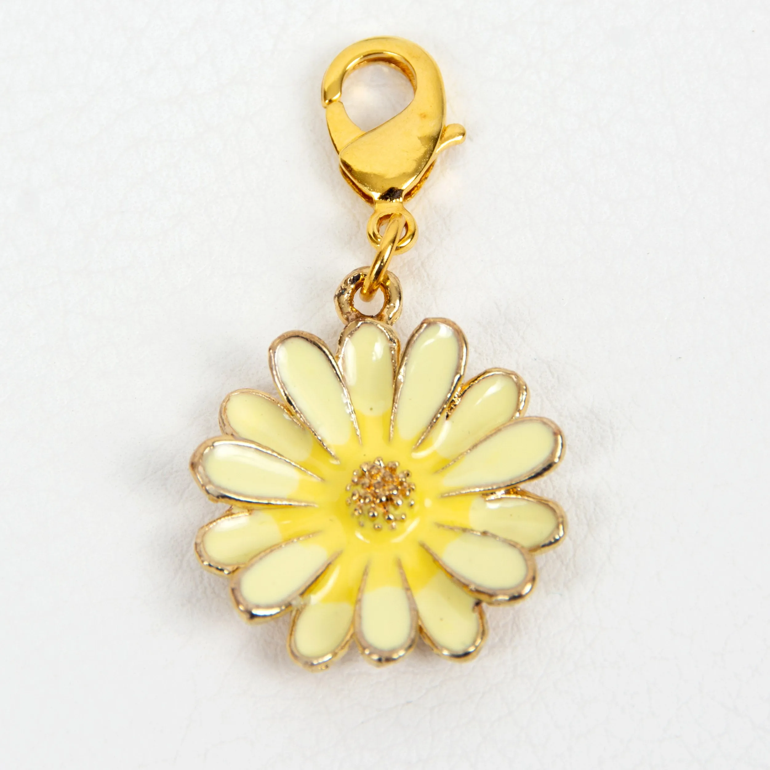 Enamel Daisy Charm - 4 Colors Available