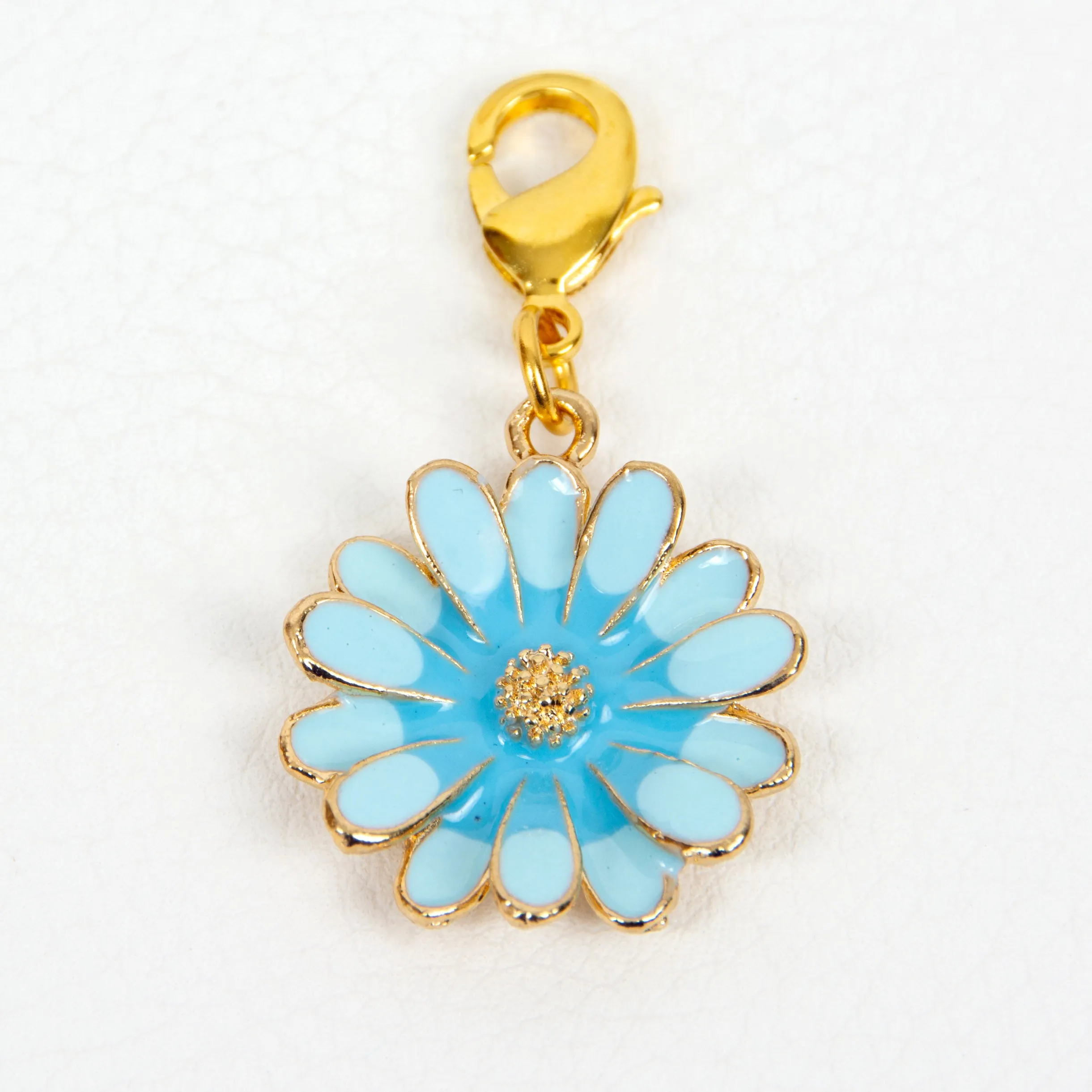 Enamel Daisy Charm - 4 Colors Available