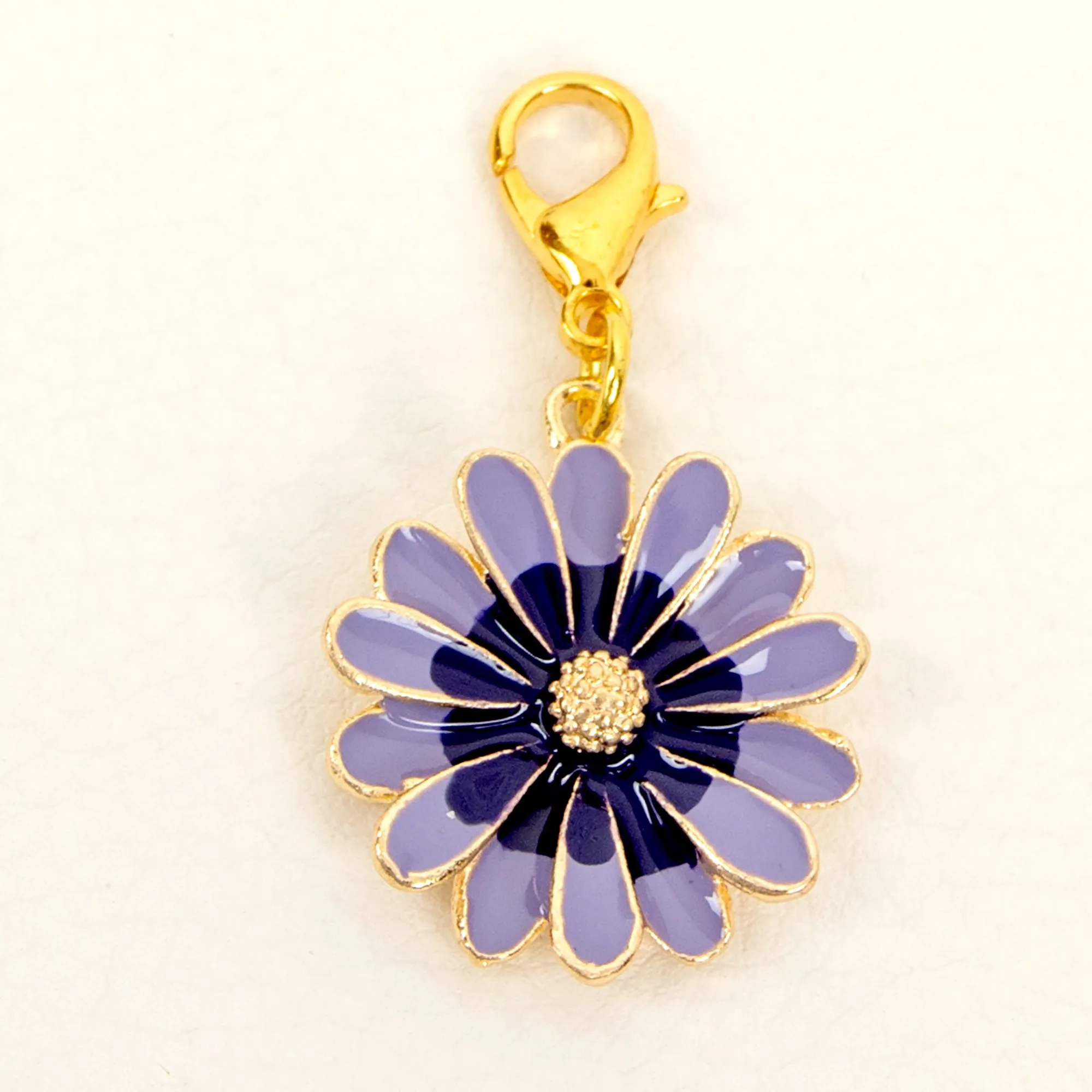 Enamel Daisy Charm - 4 Colors Available