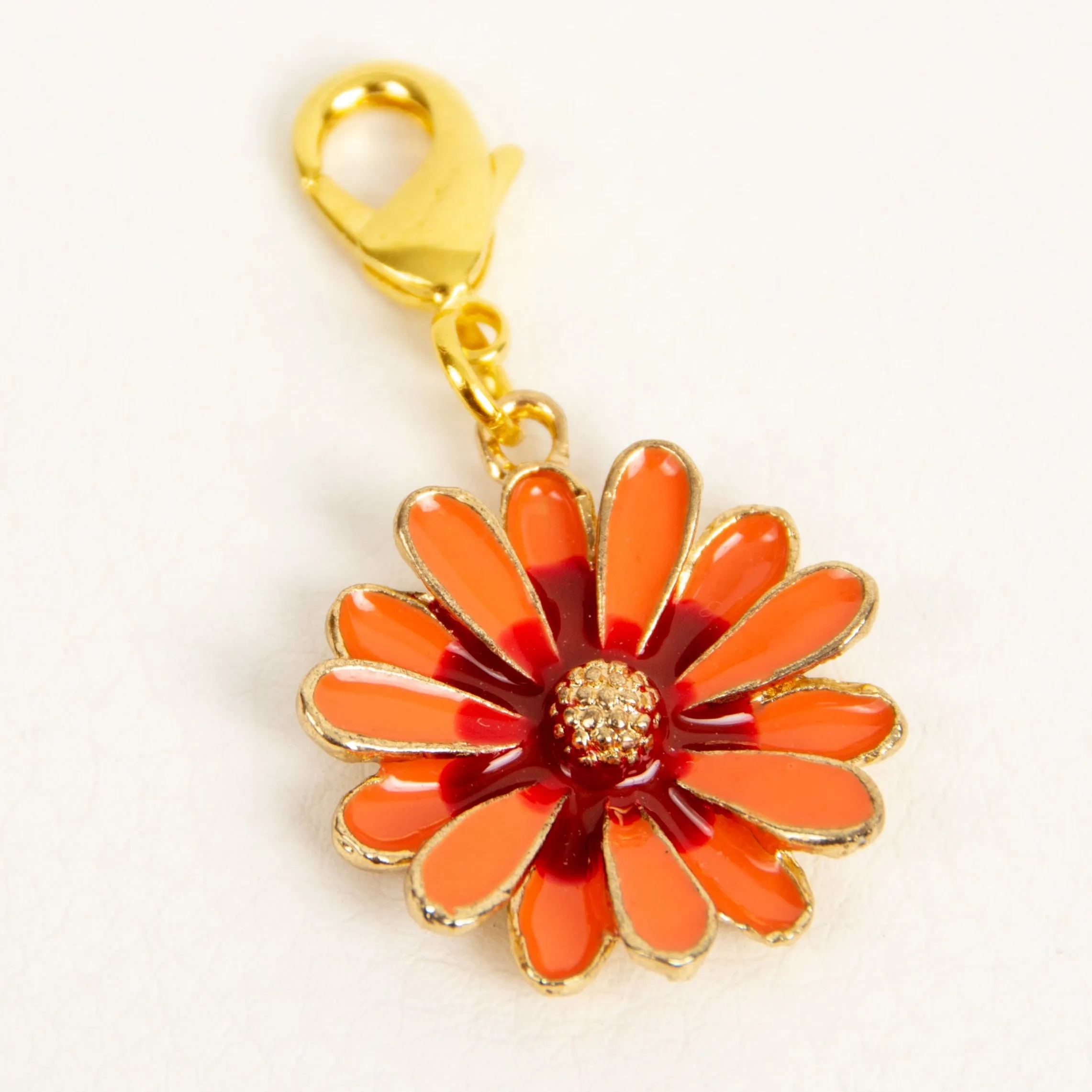 Enamel Daisy Charm - 4 Colors Available