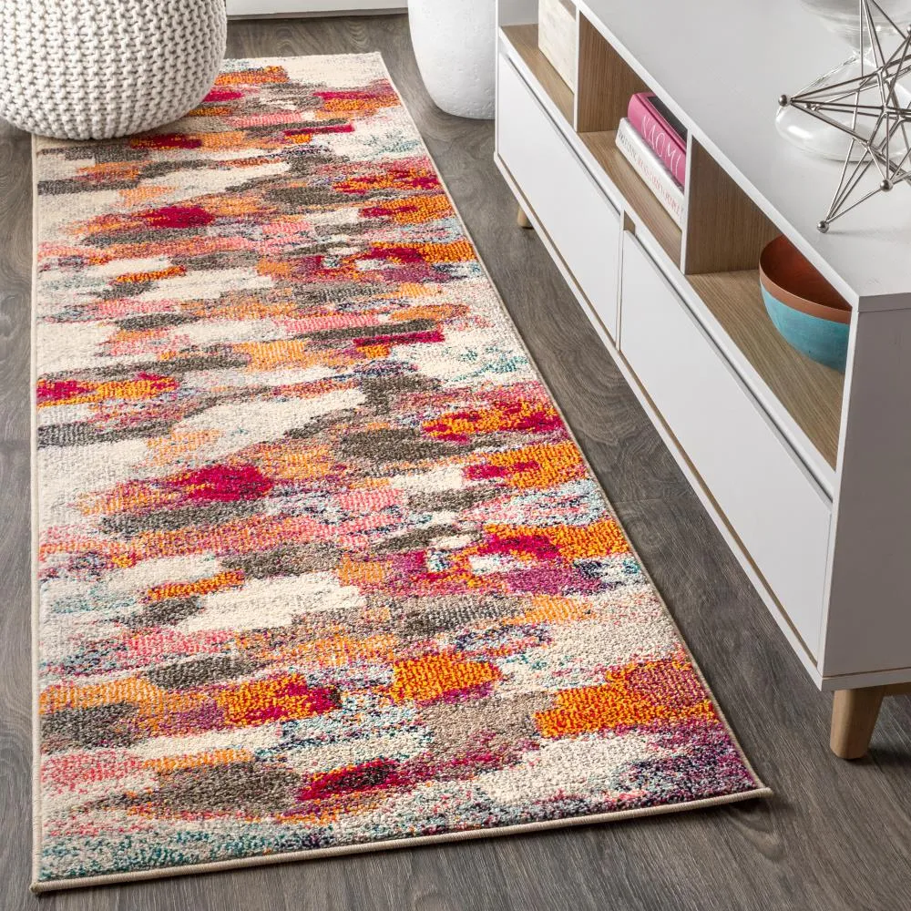 Essex Contemporary POP Modern Abstract Area Rug