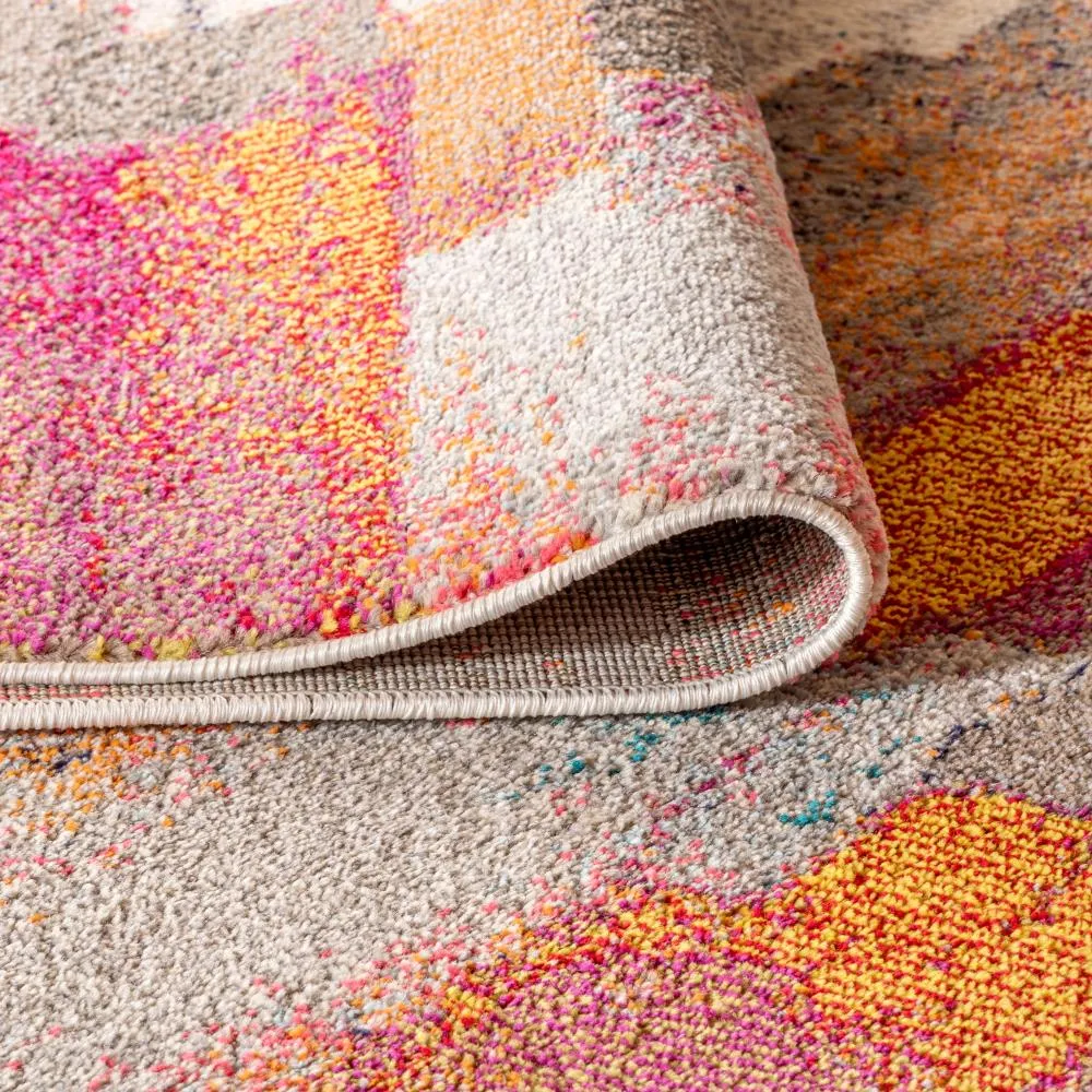 Essex Contemporary POP Modern Abstract Area Rug