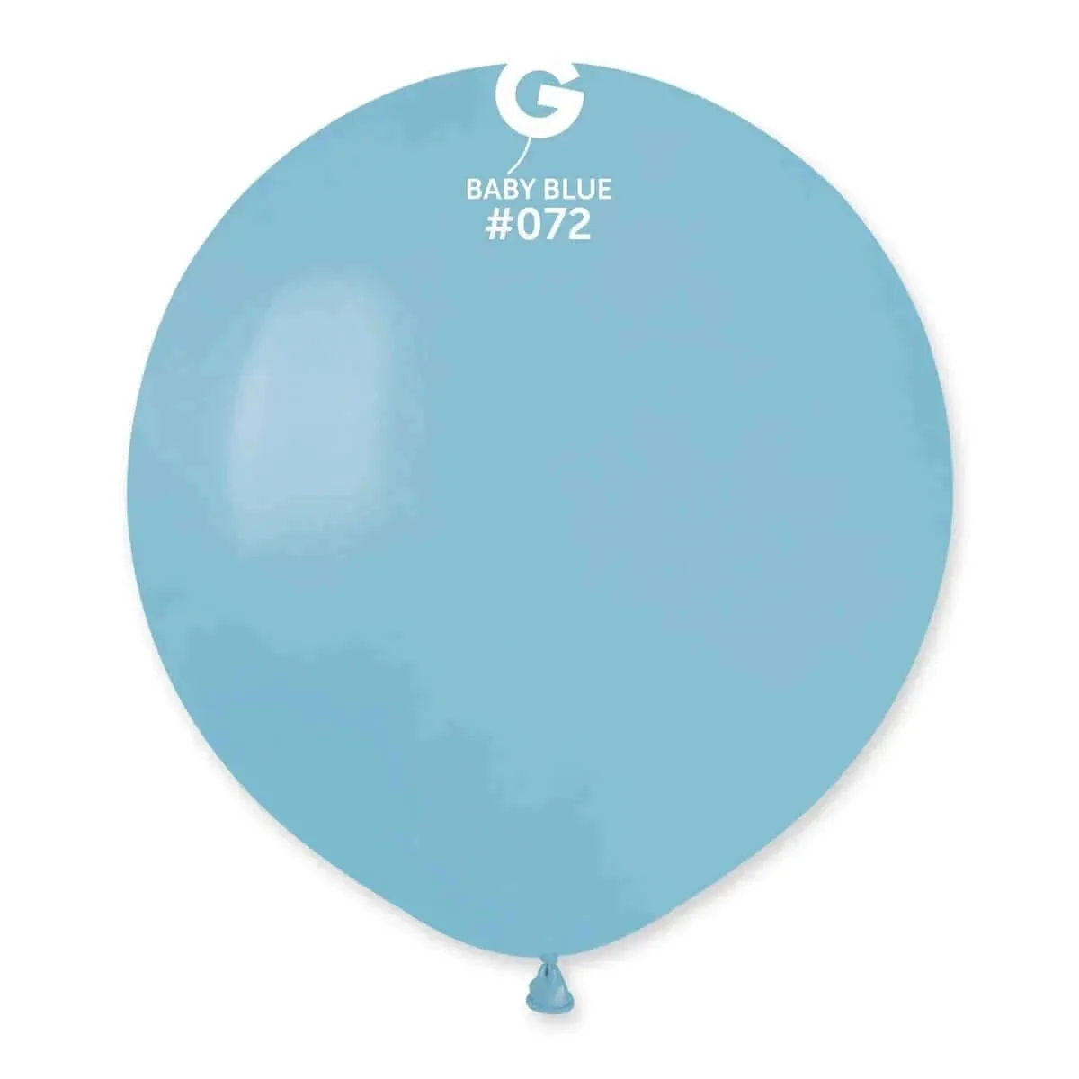 Gemar - 19" Baby Blue Latex Balloons #072 (25pcs)