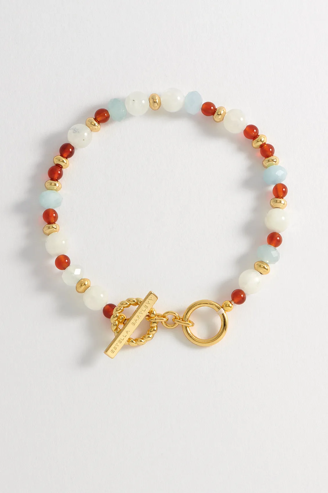 Gemstone T-Bar Bracelet