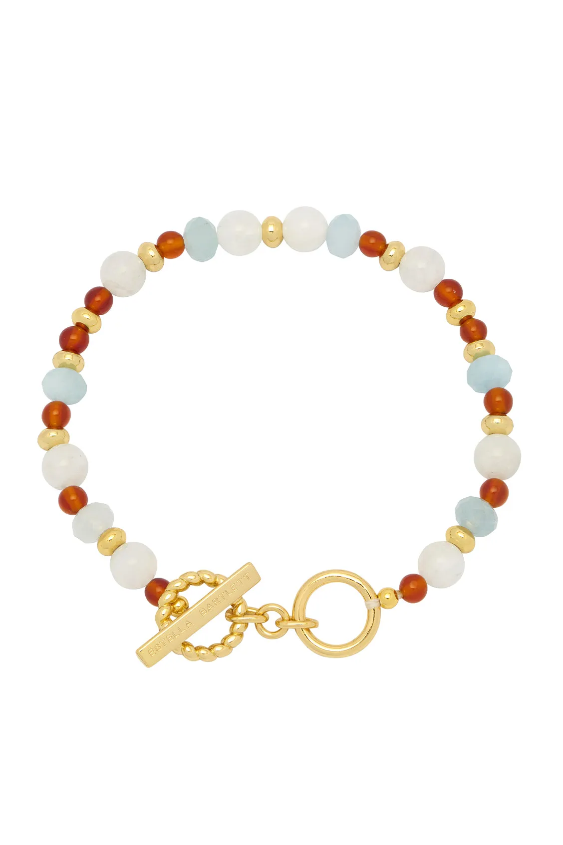 Gemstone T-Bar Bracelet