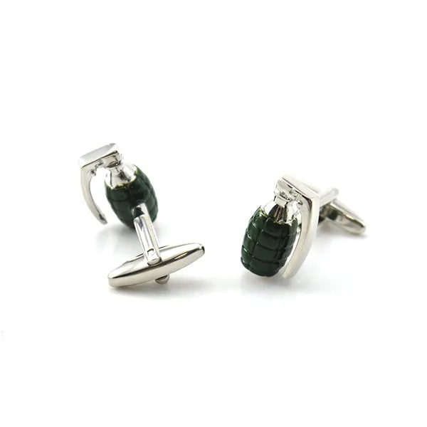 Grenade Cufflinks