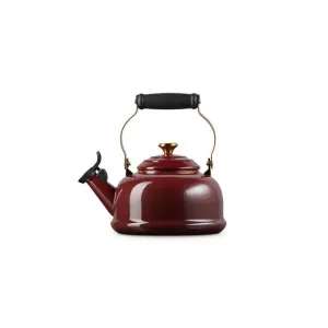 Le Creuset Classic Whistling Kettle with Gold Knob