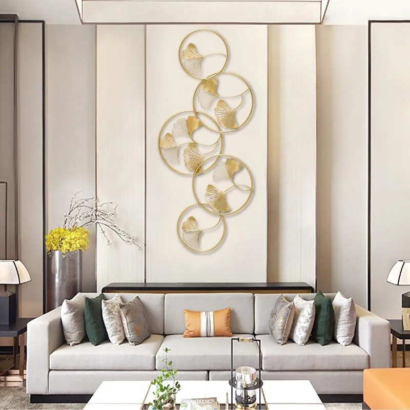 Leafy Rings Wall Art