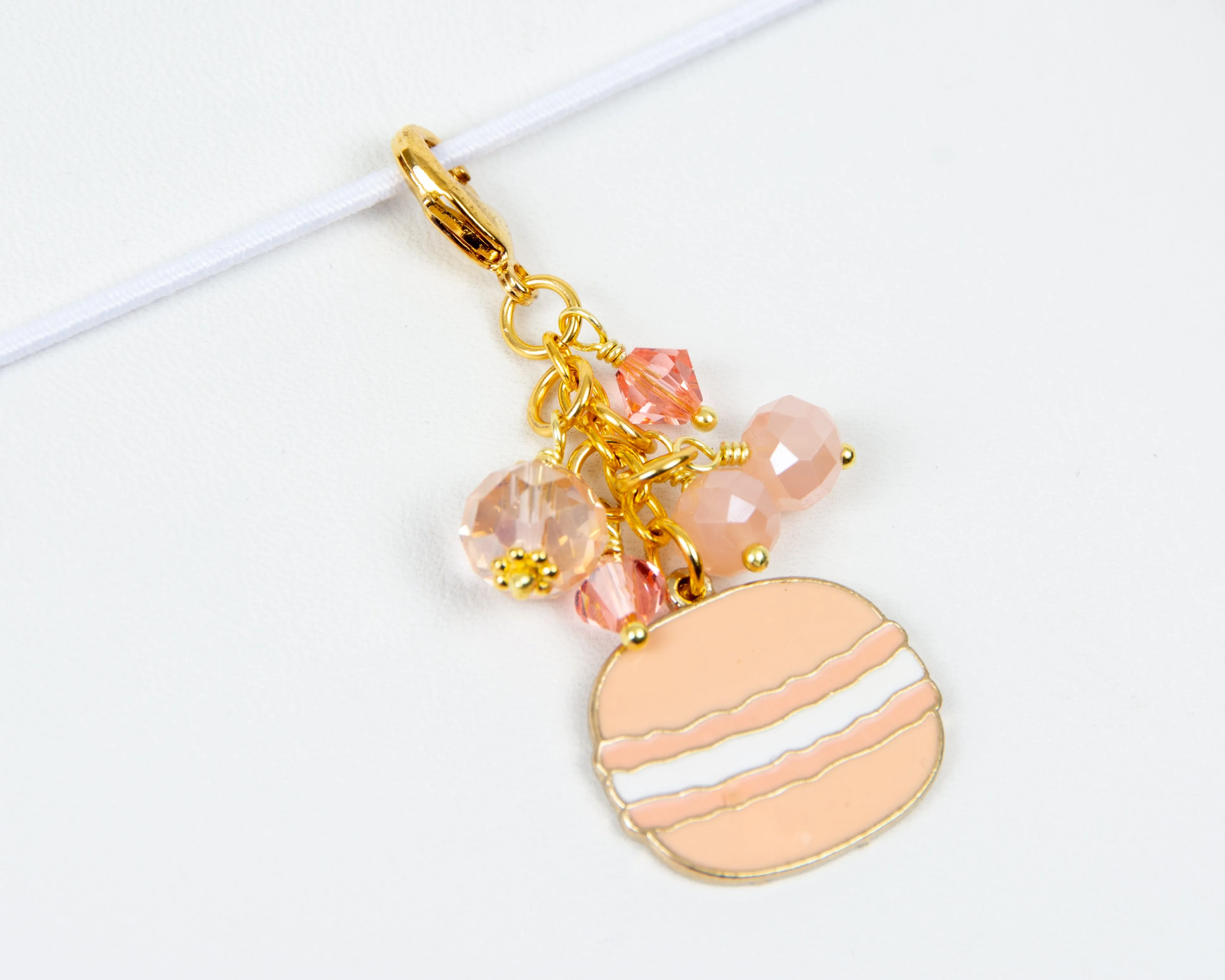 Macaron Crystal Dangle Planner Clip or Charm