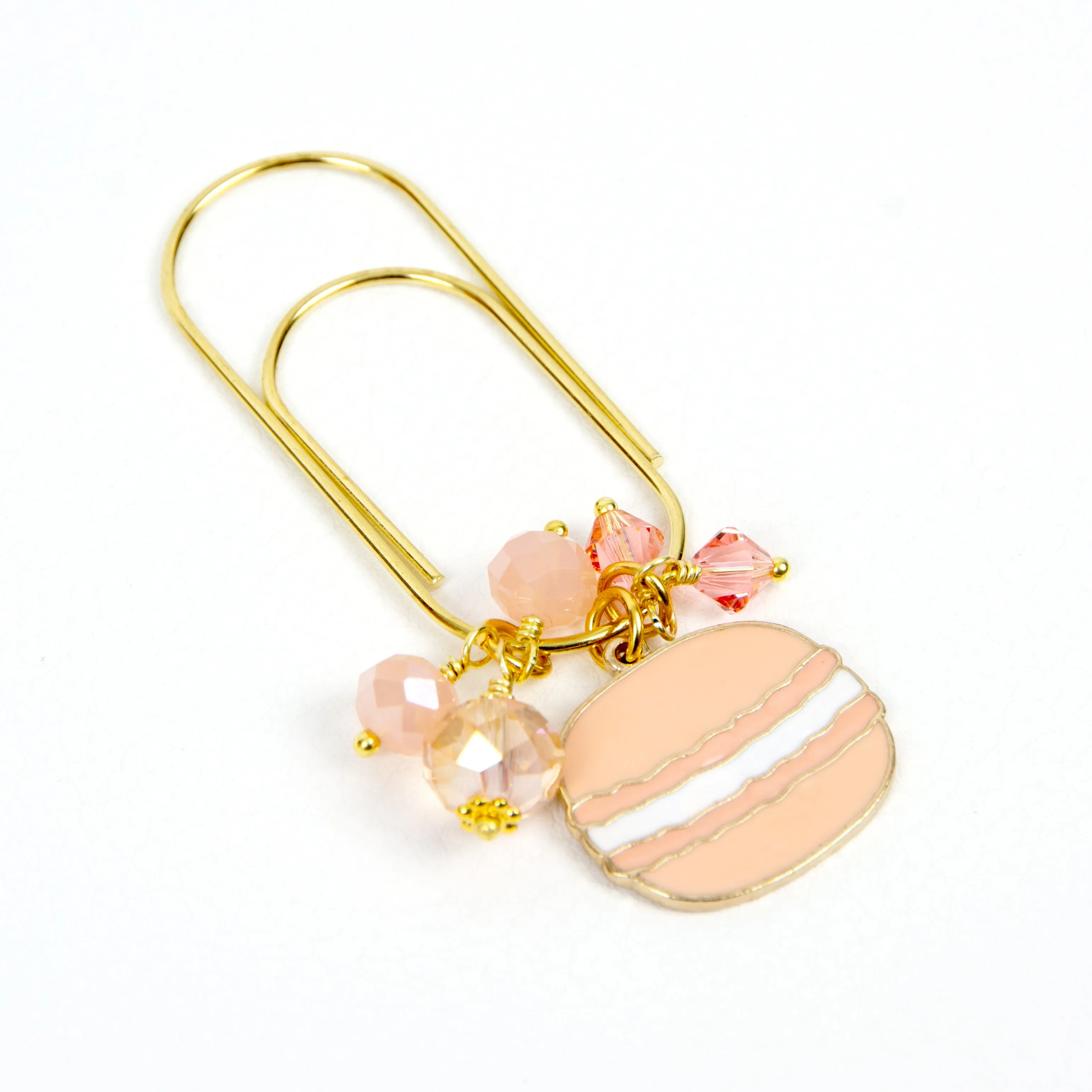 Macaron Crystal Dangle Planner Clip or Charm