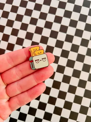 Mad Lil Toaster | Enamel Pin