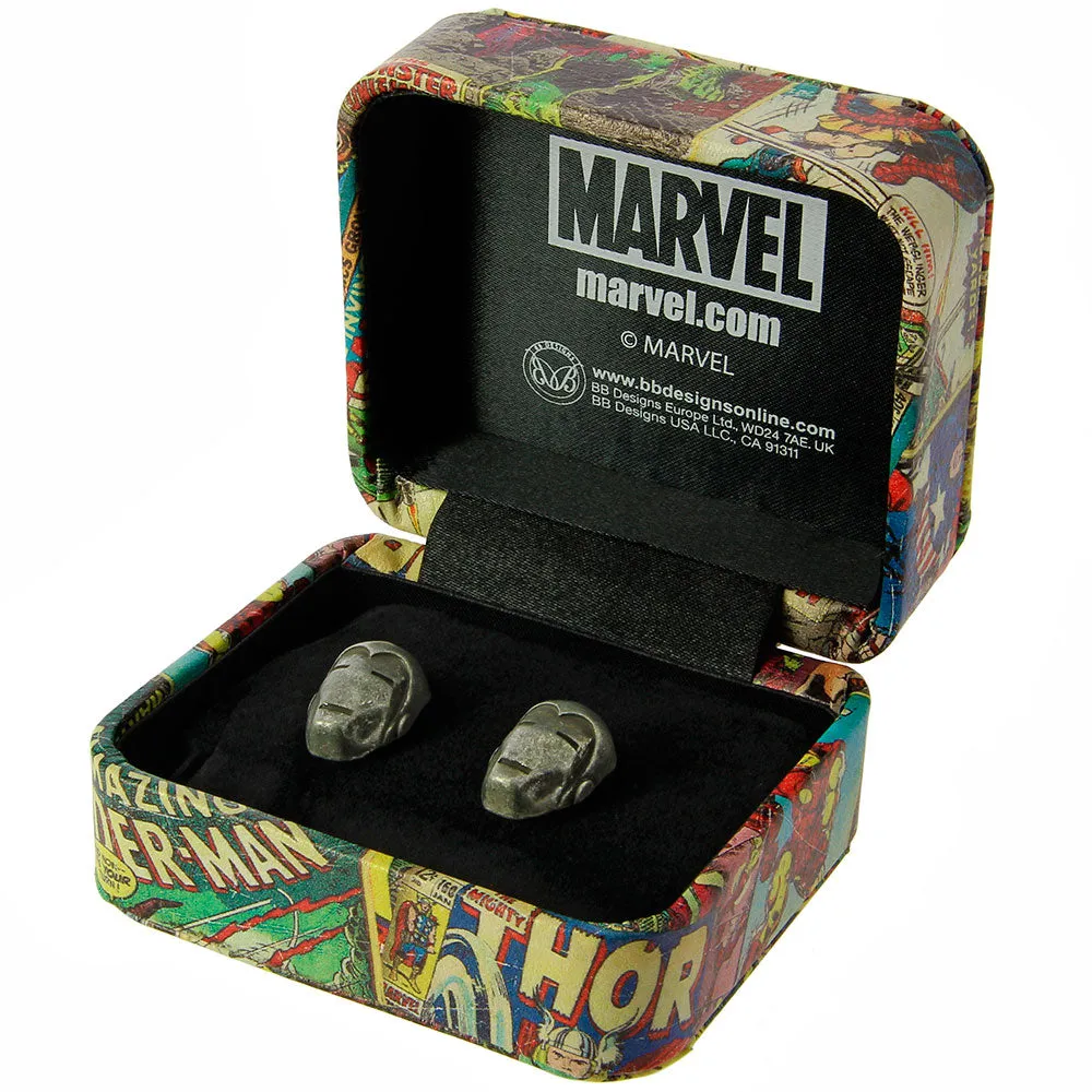 Marvel Comics Men’s Super Hero Iron Man 3D Cufflinks