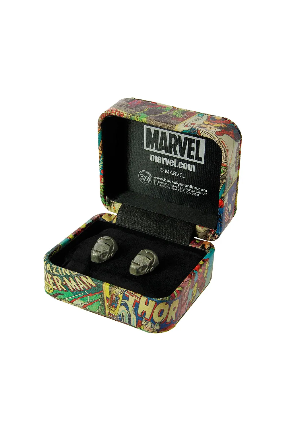 Marvel Comics Men’s Super Hero Iron Man 3D Cufflinks