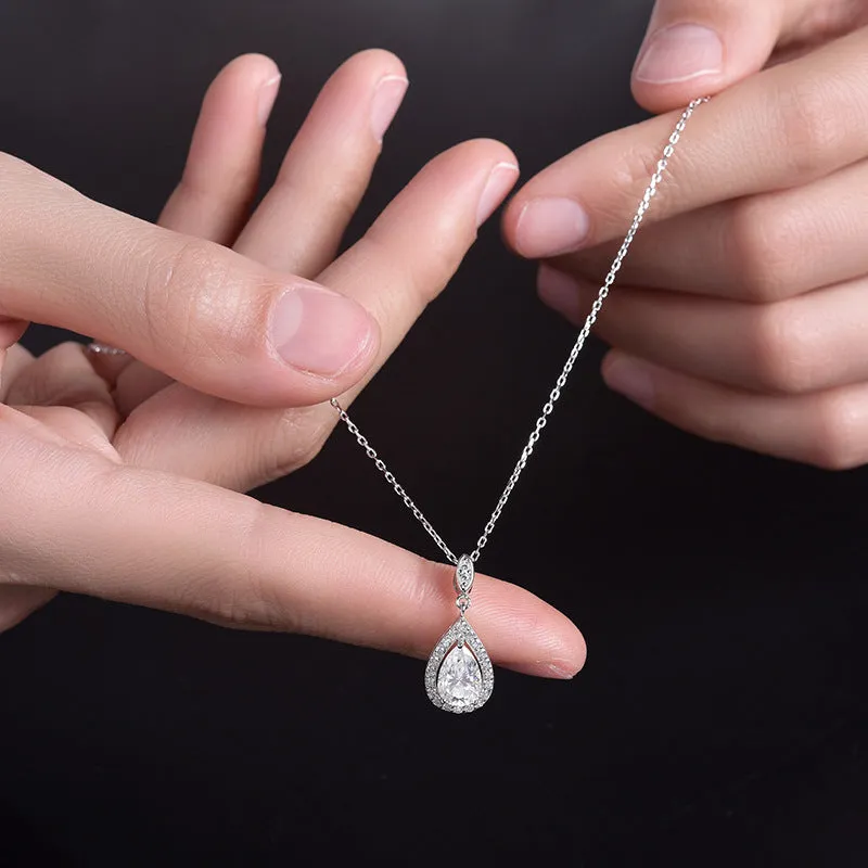 Moissanite Elegance Necklace