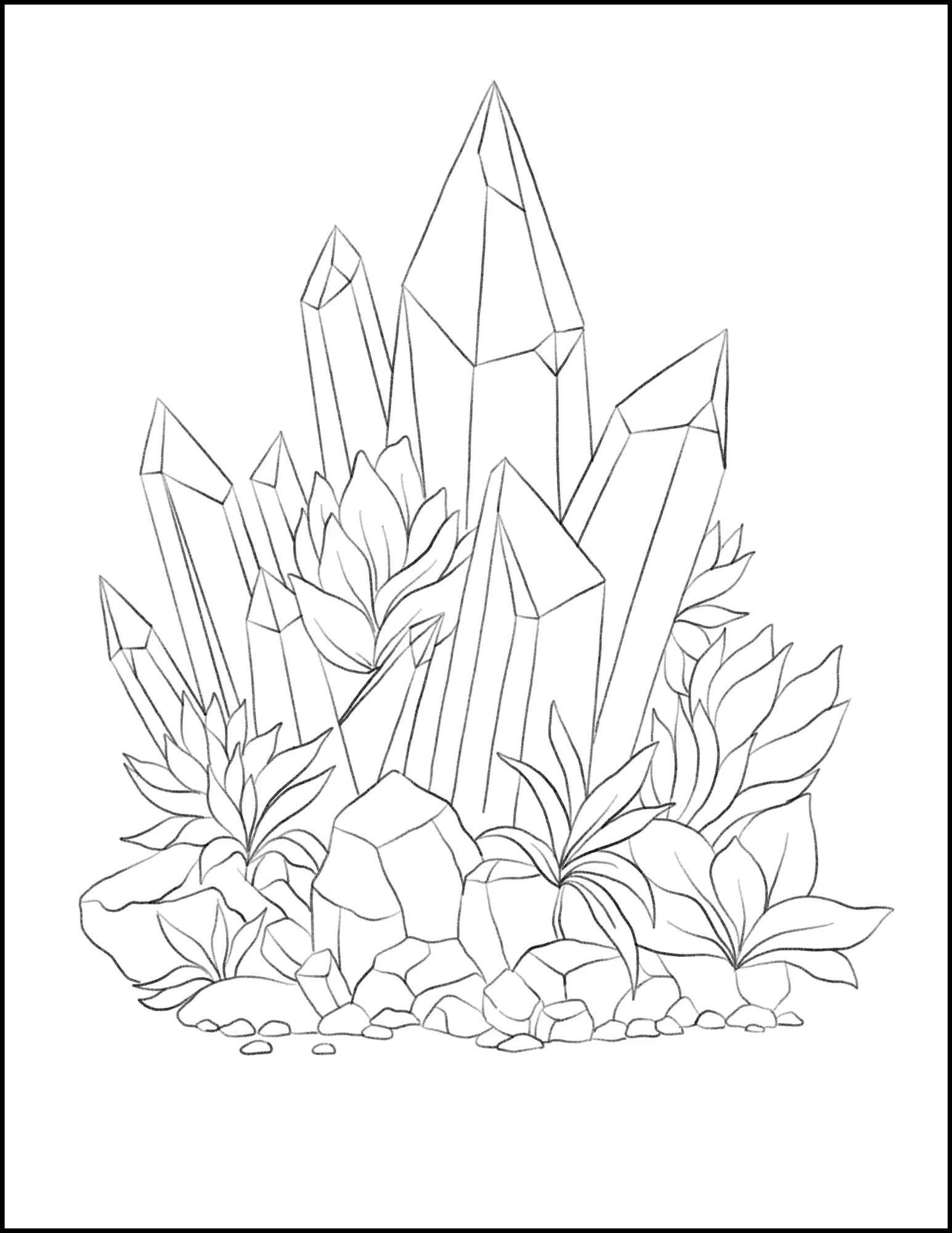 Multi Book: Flowers, Animals, and Home Interior Designs Printable Coloring Book