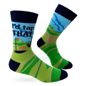 Novelty: I'd Tap That - Crew Socks