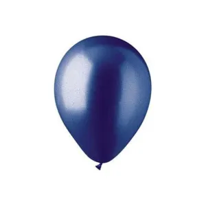 Pioneer - 12" Metallic Blue Latex Balloons (100ct)