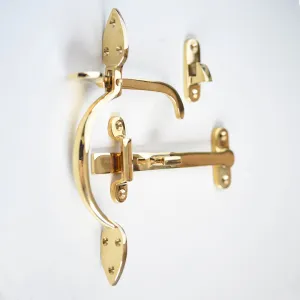 Polished Brass Suffolk Latch