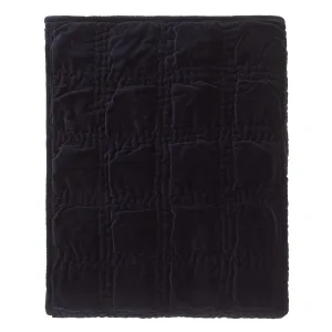 Samana Velvet Quilt [Dark blue]