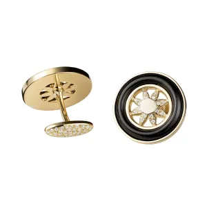 Spinning Wheels Cufflinks