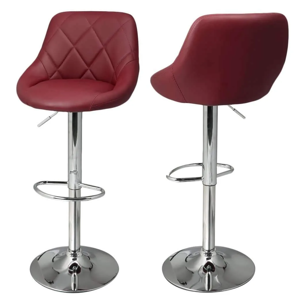 Stainless Steel Adjustable Swivel Bar Stool