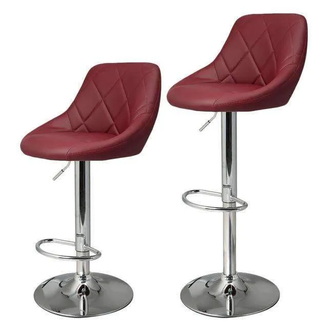 Stainless Steel Adjustable Swivel Bar Stool