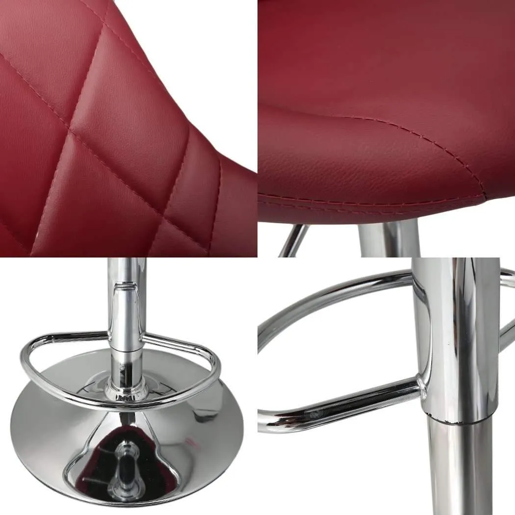 Stainless Steel Adjustable Swivel Bar Stool