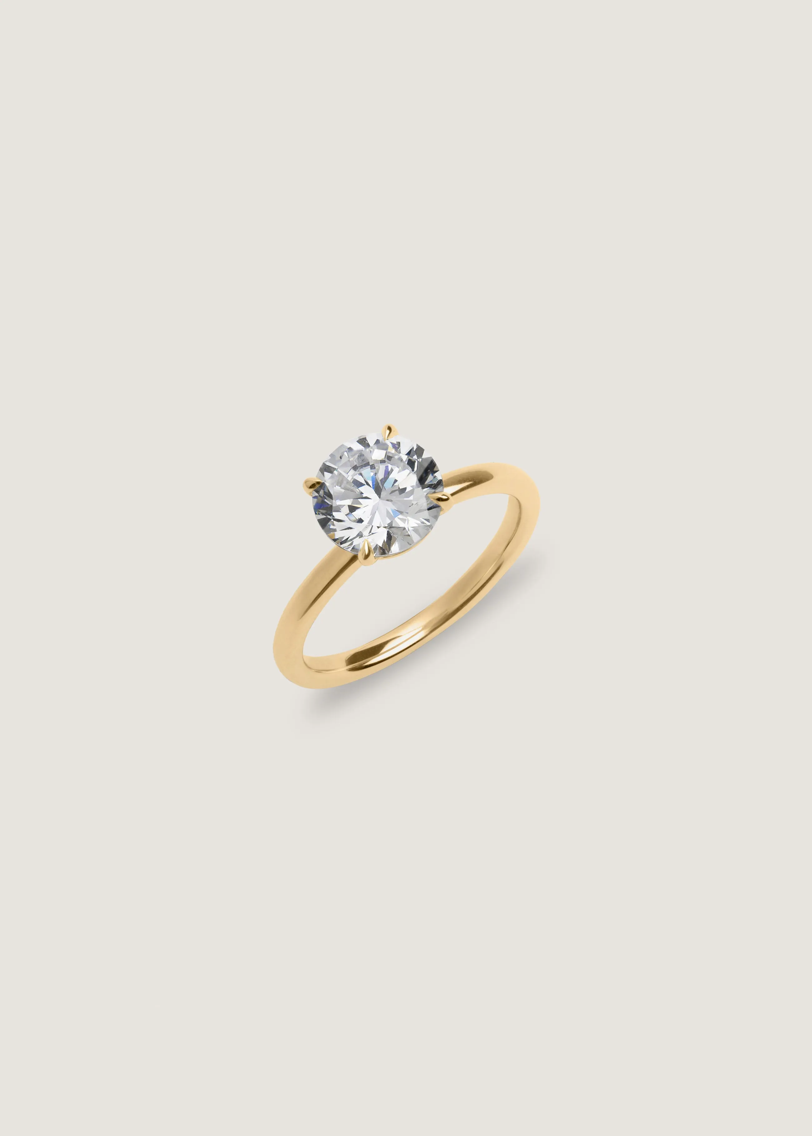 The Elizabeth - Round Natural Diamond